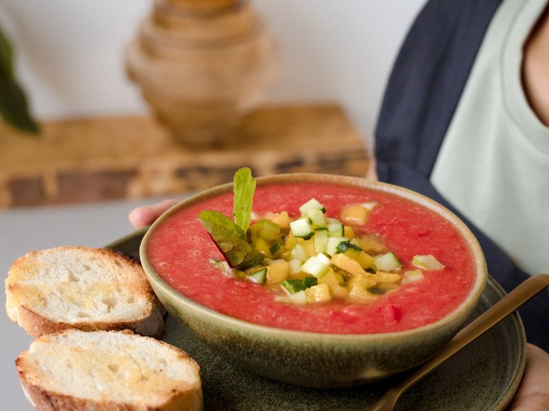 Un repas 100% cru pour l’été !!!