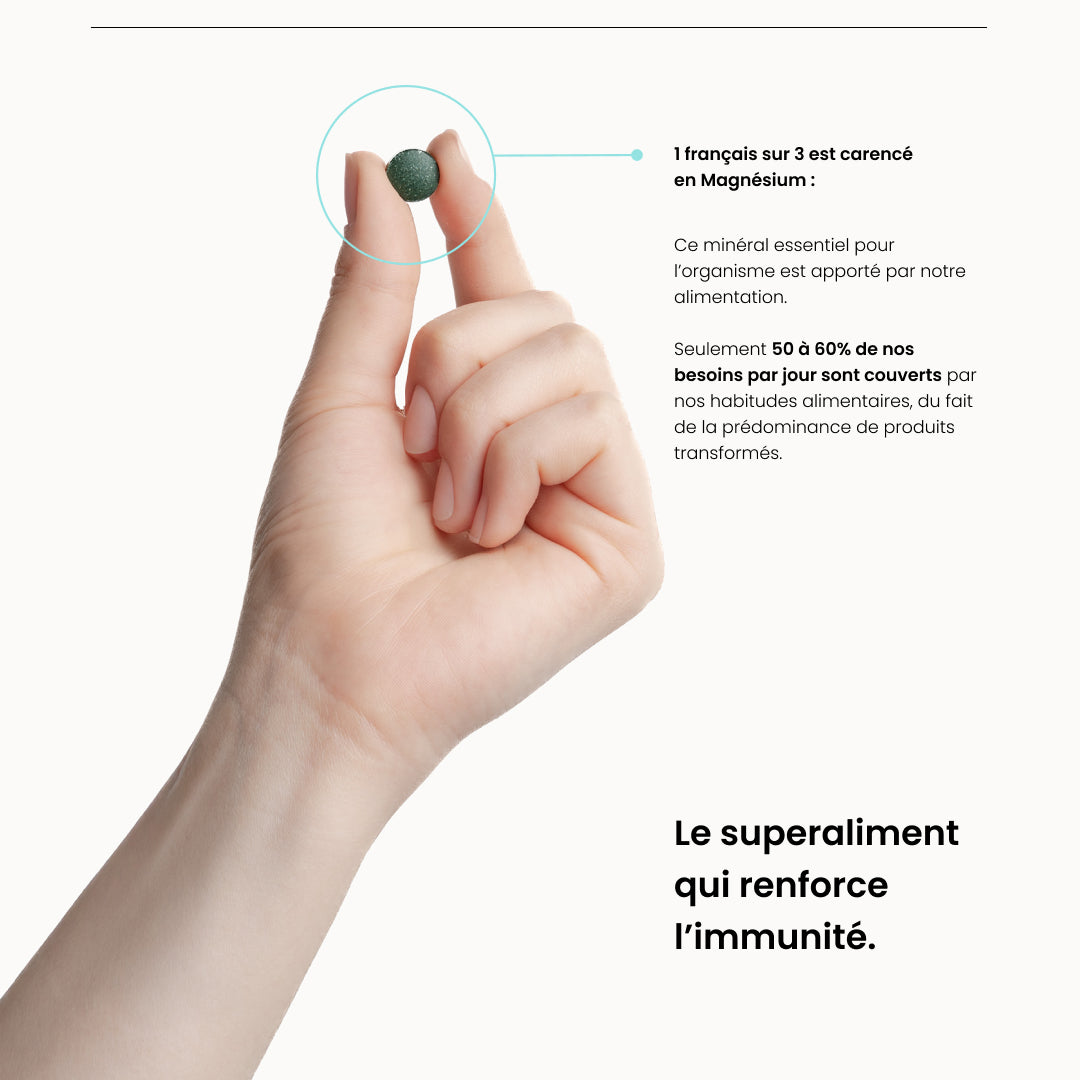 Magnésium & Spiruline Bio