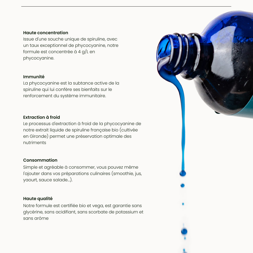 Extrait de Spiruline Française Bio